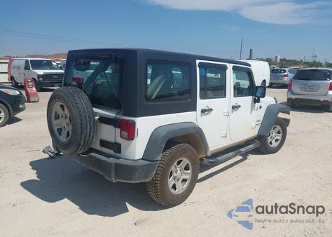 2013 Jeep Wrangler Unlimited Sport Rhd z USA, uszkodzony, nr VIN 1C4BJWKG1DL668185